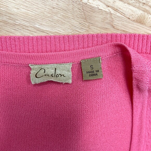 Caslon Women's Knit Sweater Small Pink Long Sleeve - Picture 8 of 11